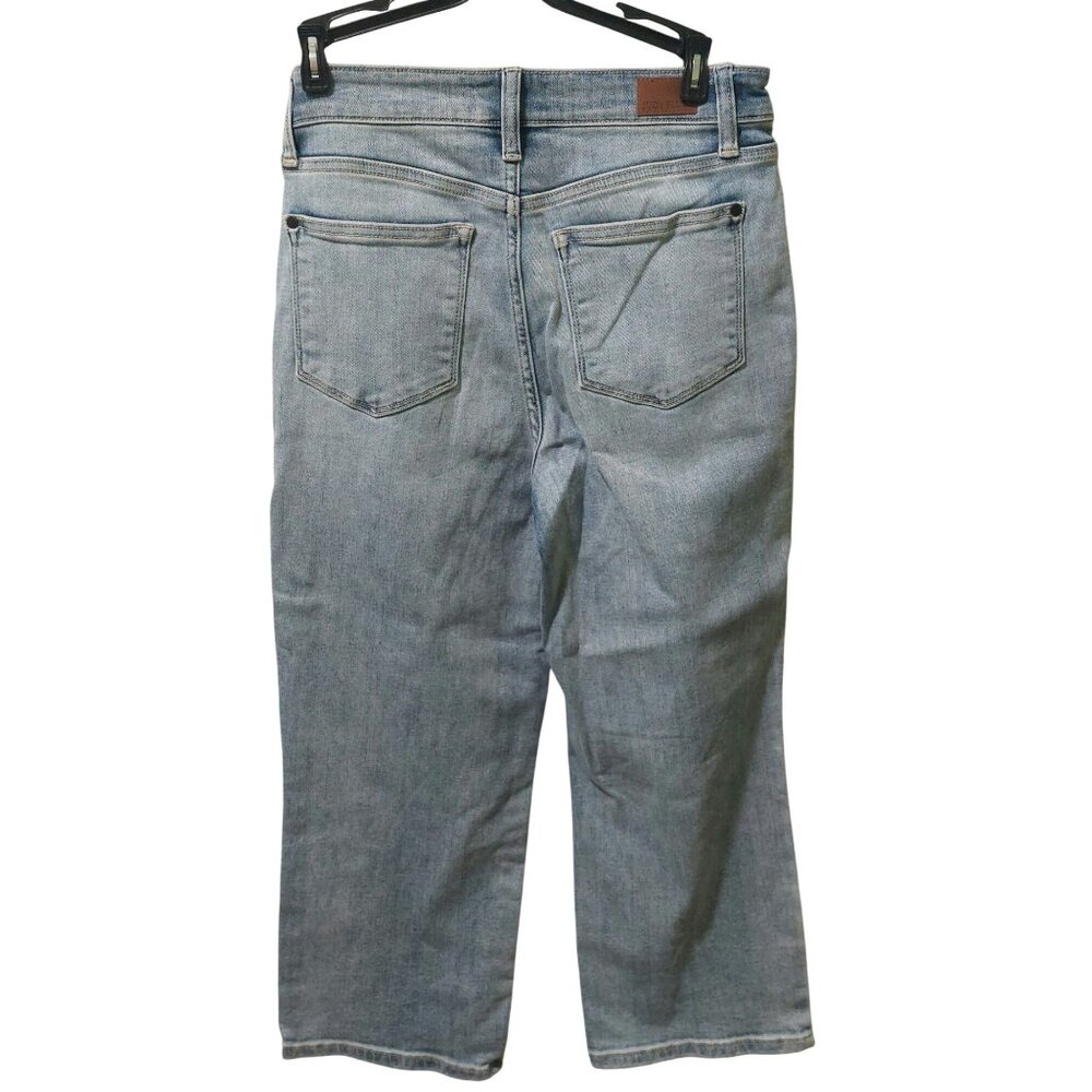 Judy Blue Womens Wide Leg Button-Fly Light Wash Denim Jeans Size 5/27 - Picture 2 of 12